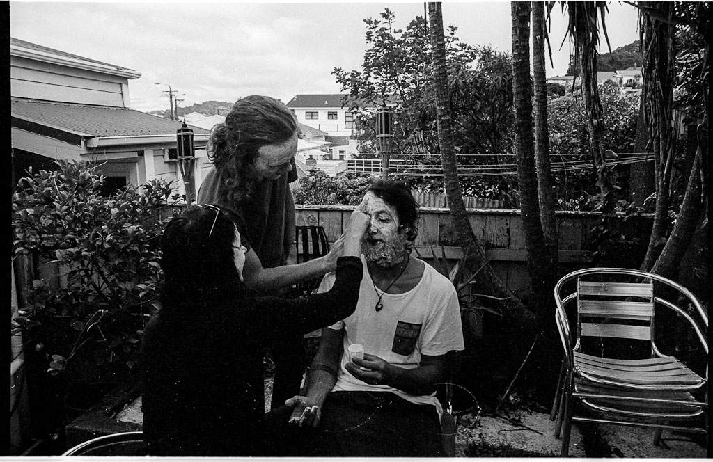Face painting in Wellington